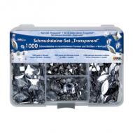 Schmucksteine-Set Hobby Line "Transparent"