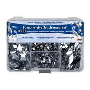 Schmucksteine-Set Hobby Line "Transparent" 49640