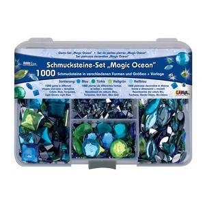 Schmucksteine-Set Hobby Line "Magic Ocean" 49644