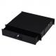 19" Dokumentenfach, 2 HE, schwarz DN-19 KEY-2U
