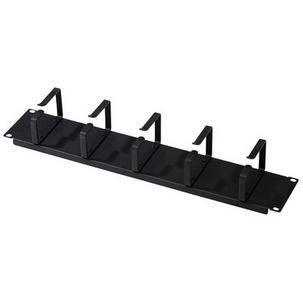 19" Rangierpanel, 2 HE, schwarz DN-19 ORG-2U-SW