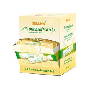 Zitronensaft-Sticks, Displaykarton 60122600