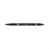 Fasermaler "DUAL BRUSH PEN ABT", black