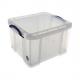 Aufbewahrungsbox 35 Liter, transparent blau 35CCB