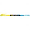 Textmarker TWIN CHECKER, gelb / blau