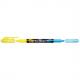 Textmarker TWIN CHECKER, gelb / pink SLW8-GS