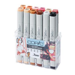 Profi Marker, 12er Set Hautfarben 20075705