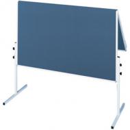 Moderationstafel X-tra! Line, klappbar - Filz, blau