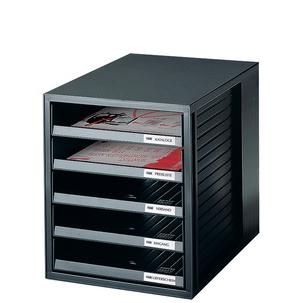 Schubladenbox, schwarz 1401-13