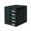 Schubladenbox, schwarz