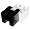 Symbolbild: Multiköcher BRAVO, schwarz und weiß - erweiterbar