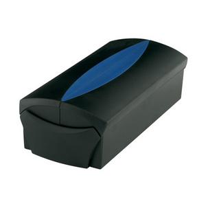 Visitenkartenbox VIP-SET, schwarz/blau 2000-34