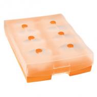 Lernkartei CROCO DUO, orange-transluzent - geschlossen