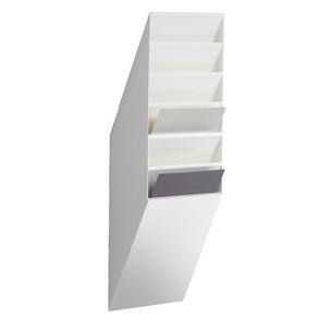 Wand-Prospekthalter "FLEXIBOXX 6", weiß 1709760010