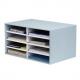 Schreibtisch-Manager blau / weiß 4482601