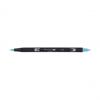 Fasermaler "DUAL BRUSH PEN ABT", process blue