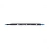 Fasermaler "DUAL BRUSH PEN ABT", navy blue