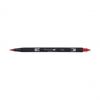 Fasermaler "DUAL BRUSH PEN ABT", chinese red