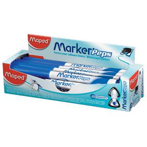 Whiteboard-Marker MarkerPeps, blau - 12er Display 741830