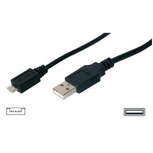USB 2.0 Micro Kabel, USB-A <br>- Micro USB-A 22224591