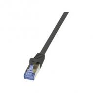 Patchkabel Kat. 6A S/FTP, schwarz