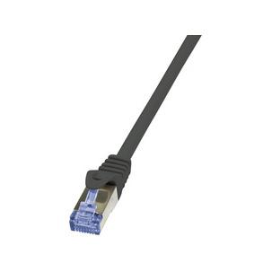 Patchkabel Kat. 6A S/FTP, schwarz CQ3013S