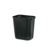Kunststoff-Papierkorb, 26,6 Liter, schwarz