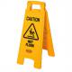 Hinweisschild "Caution Wet Floor", mehrsprachig FG611277YEL