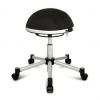 Hocker "Sitness Half Ball", schwarz