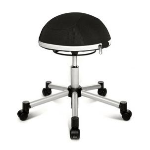 Hocker "Sitness Half Ball", schwarz SH17 BB0