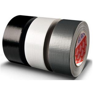 Gewebeband 4613 duct tape: schwarz, weiß, mattsilber 04613-00037-01