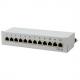 Desktop Patch Panel Kat.6A, Klasse EA, 12-Port, schwarz  NP0018