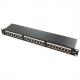 19" Patch Panel Kat.6A, Klasse EA, schwarz NP0060