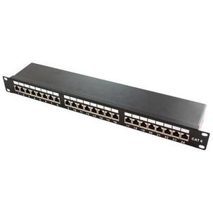 19" Patch Panel Kat.6A, Klasse EA, schwarz NP0061