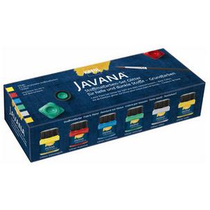 Textilfarbe JAVANA "Glitter", Creativset 92250