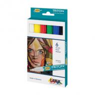 Acrylmarker SOLO Goya "TRITON Acrylic Paint Marker 1.4", 6er-Set