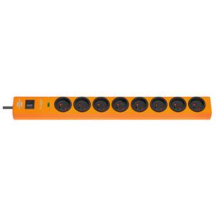 Überspannungsschutz-Steckdosenleiste hugo, orange 1150611318