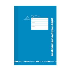Ausbildungsnachweis-Heft 5080, täglich 5080