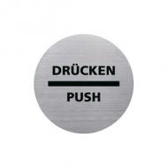 Piktogramm "DRÜCKEN / PUSH"