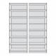 1) Grund-Regal / 2) Anbau-Regal 50840611