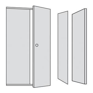 Zubehör: Flügeltüren-Anbausatz, Zwischenwand & Seiten-Blende 50840911