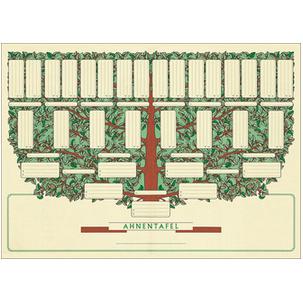 Schmuck-Ahnentafel "Kleiner Baum" 2803