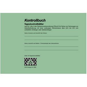 Kontrollbuch, DIN A5 quer 3095