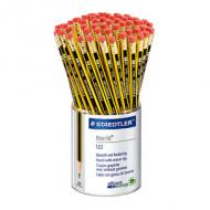 Bleistift Noris mit Radiertip, 72er Köcher