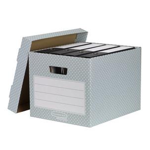 Archiv-Aufbewahrungsbox, grün / weiß 4481301