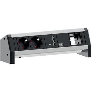 Steckdoseneinheit "DESK 1", 4-fach 902.0182