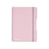Notizheft my.book flex Pastell, rosé-transparent