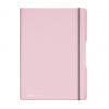 Notizheft my.book flex Pastell, rosé-transparent