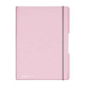 Notizheft my.book flex Pastell, rosé-transparent 11408648