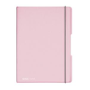 Notizheft my.book flex Pastell, rosé-transparent 300003581